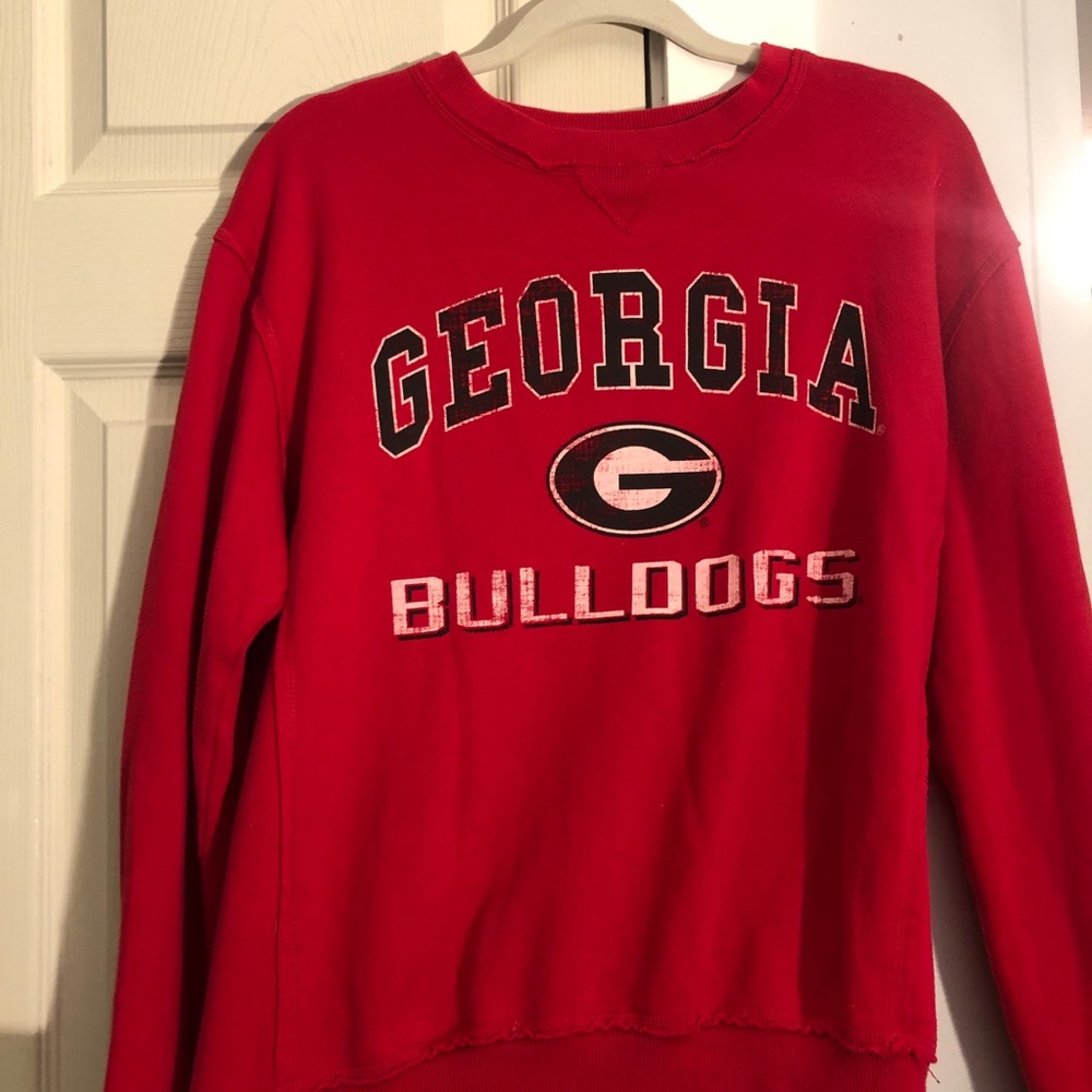 Georgia bulldog crew neck